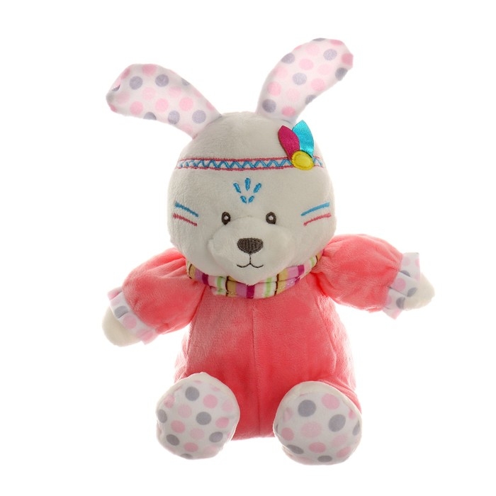 Мягкая игрушка «Зайчик-индеец», 19 см Мягкая игрушка «Зайчик-индеец», 19 см