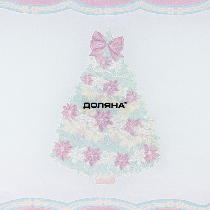 Блюдо стеклянное прямоугольное Доляна «Новогодняя ель», 29,5×19,5 см, цвет красный Блюдо стеклянное прямоугольное Доляна «Новогодняя ель», 29,5×19,5 см, цвет красный