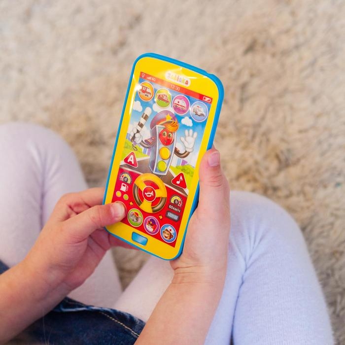 Телефон обучающий «Умный светофор», звуковые эффекты, работает от батареек Телефон обучающий «Умный светофор», звуковые эффекты, работает от батареек