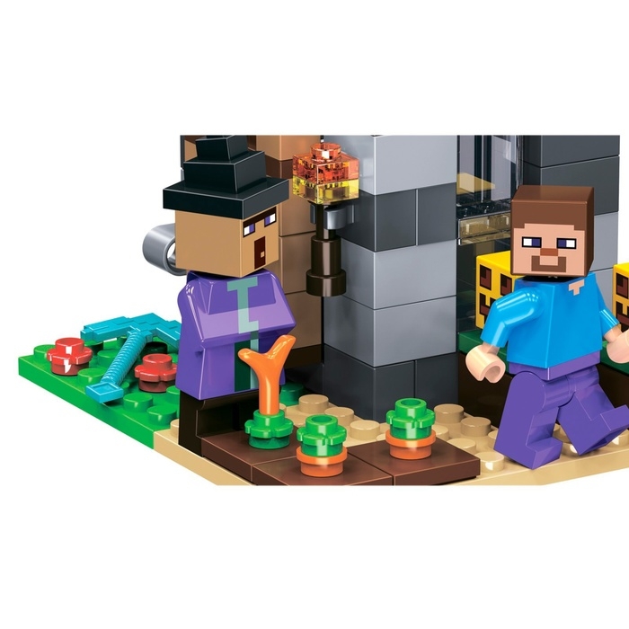 Конструктор блочный «Мой мир», 96 деталей Конструктор блочный «Мой мир», 96 деталей