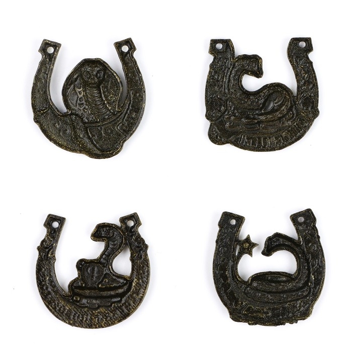 Подкова новогодняя «Новый год: Новогодняя», МИКС, 3.5 см Подкова новогодняя «Новый год: Новогодняя», МИКС, 3.5 см