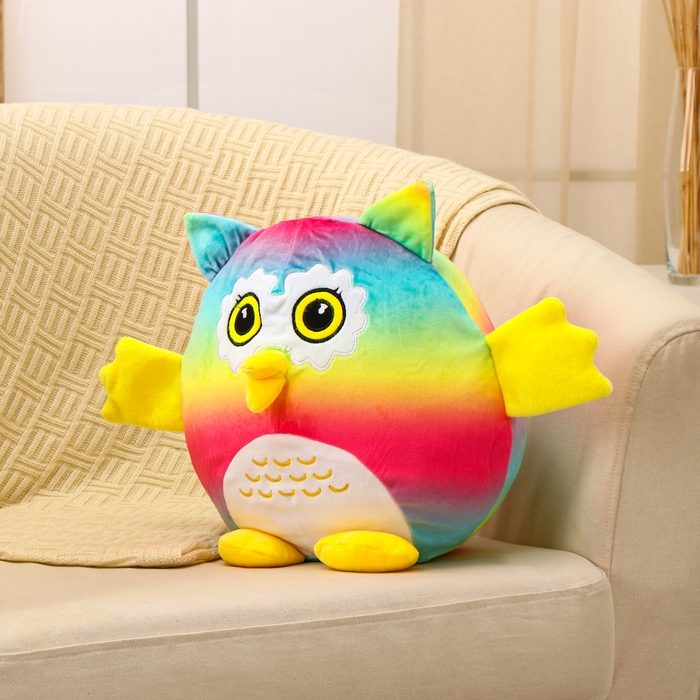 Мягкая игрушка «Сова» с пледом, 30 см