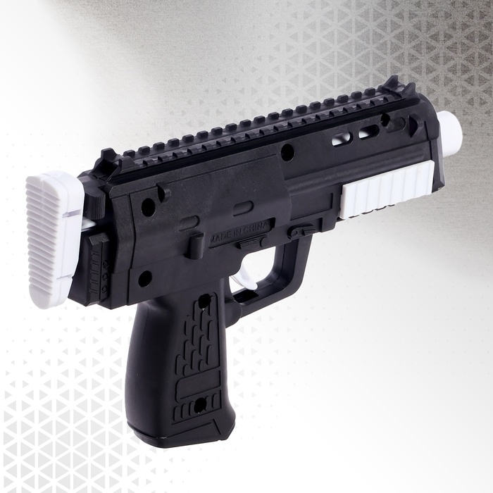 Автомат «Микро-Узи», стреляет силиконовыми пульками Автомат «Микро-Узи», стреляет силиконовыми пульками