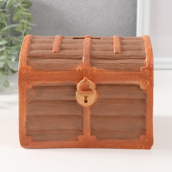 Копилка "СУНДУК " 11 х 14 х 10,5 см.