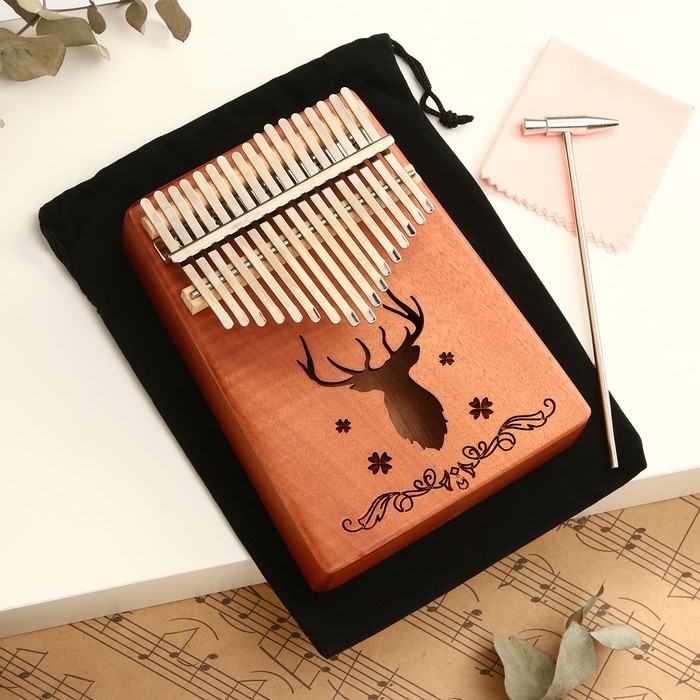 Музыкальный инструмент Калимба Музыкальный инструмент Калимба "Дух леса" 17 нот