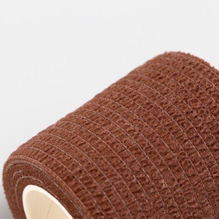 Бинт самофиксирующийся с горькой пропиткой, 5 см, макс. растяжимость 4,5 м, коричневый Бинт самофиксирующийся с горькой пропиткой, 5 см, макс. растяжимость 4,5 м, коричневый