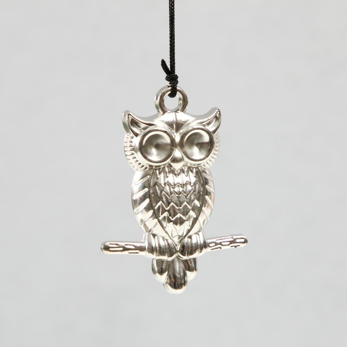 Музыка ветра металл, пластик Музыка ветра металл, пластик "Филин на ветке" 5 трубок 60 см