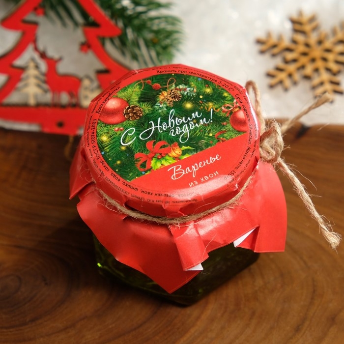 Новый год. Варенье Новый год. Варенье "С Новым Годом!" из хвои, 100 мл