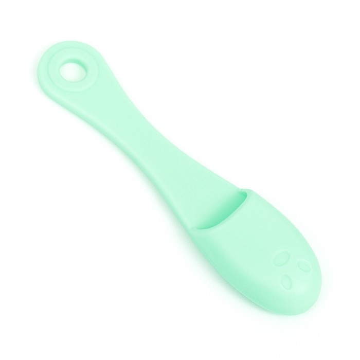 Зубная щетка для собак на палец, силиконовая, 14 см, голубая Зубная щетка для собак на палец, силиконовая, 14 см, голубая