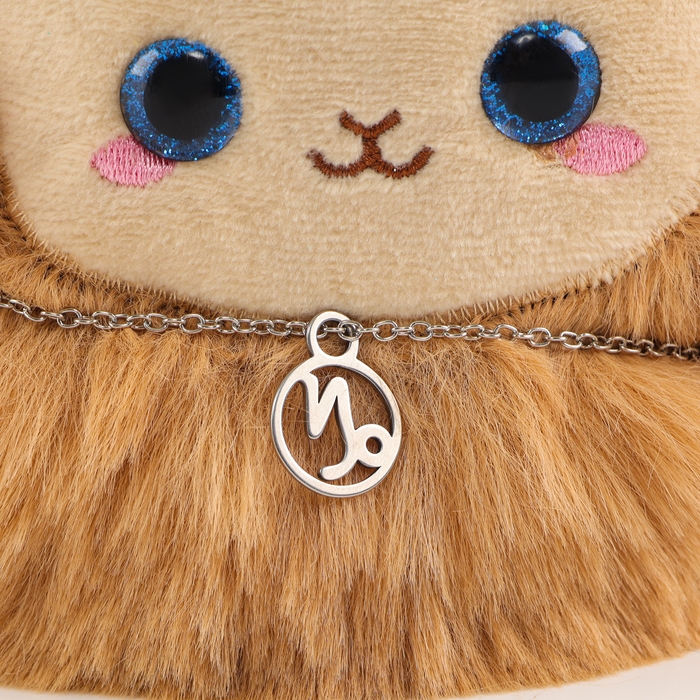 Мягкая игрушка «Зодиаки: Козерог», с кулоном, 17 см Мягкая игрушка «Зодиаки: Козерог», с кулоном, 17 см