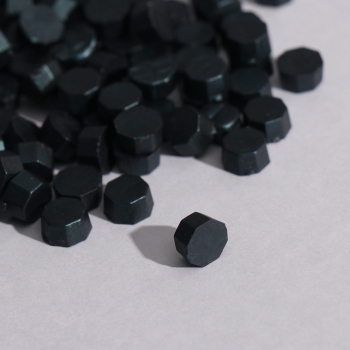 Сургуч в гранулах Сургуч в гранулах "Морская волна" перламутр набор 100 капсул