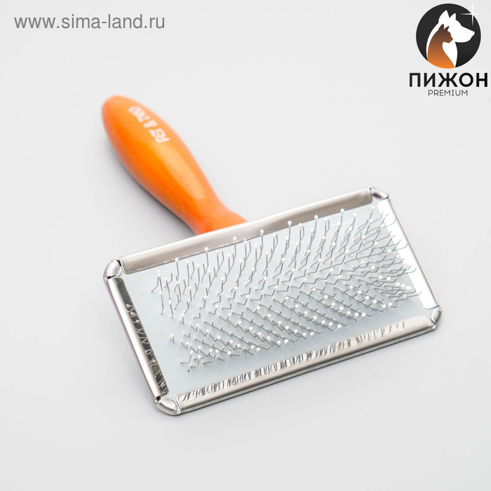 Пуходерка Пижон Premium с деревянной ручкой, с каплями Пуходерка Пижон Premium с деревянной ручкой, с каплями