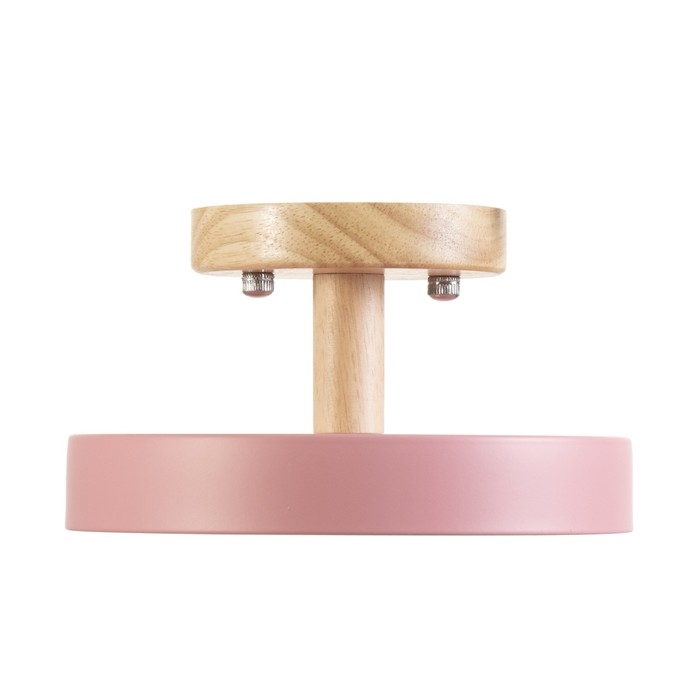 Светильник Светильник "Ринд" LED 13Вт 4000К розовый 18х18х10 см BayerLux