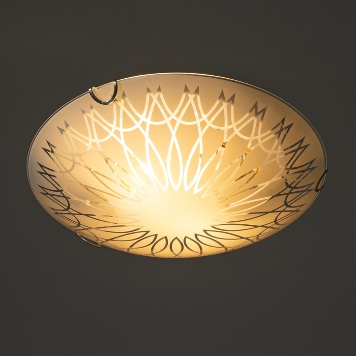 Светильник настенно-потолочная "Солнышко" 2лампы  E27 60Вт  30 см.