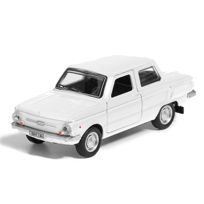 Машина металлическая «Запорожец», инерция, 12 см, белый Машина металлическая «Запорожец», инерция, 12 см, белый