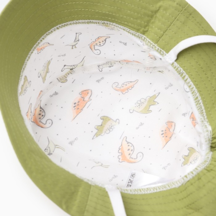 Панама детская, цвет зеленый, размер 42-44 Панама детская, цвет зеленый, размер 42-44