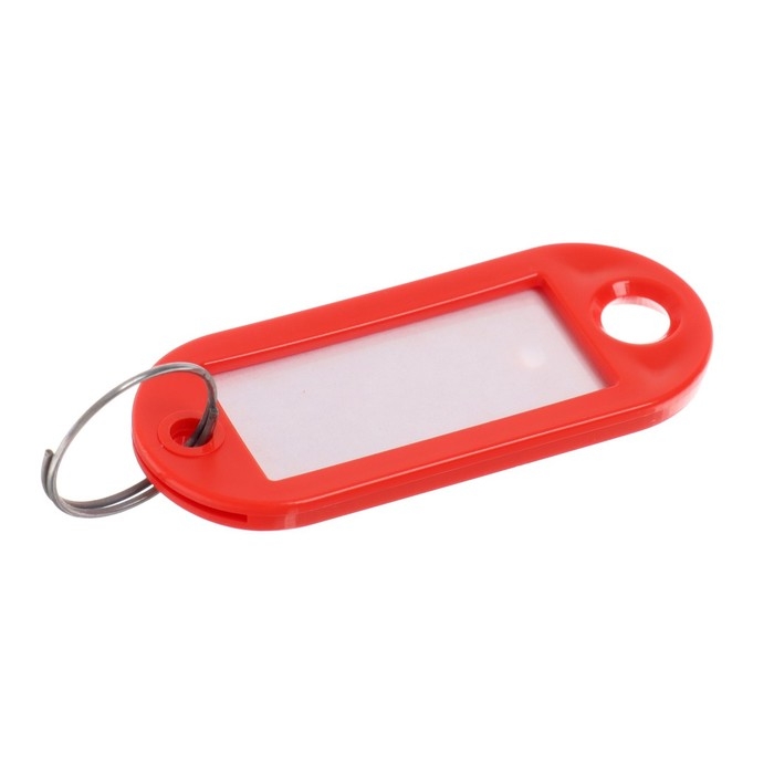 Набор брелоков для ключей 100 штук, 53 мм, МИКС Набор брелоков для ключей 100 штук, 53 мм, МИКС