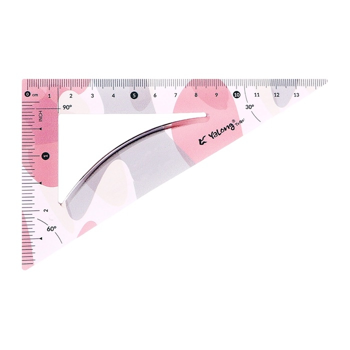 Набор геометрический гибкий силиконовый (линейка 30см+2 угольника+транспортир) Миллитари Набор геометрический гибкий силиконовый (линейка 30см+2 угольника+транспортир) Миллитари