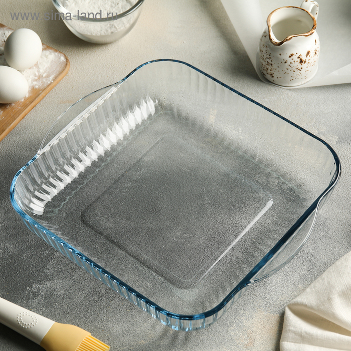 Форма для запекания с ручками, 3,2 л, 28×28×6 см Форма для запекания с ручками, 3,2 л, 28×28×6 см