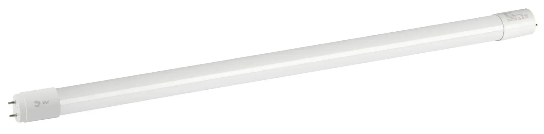 Лампа светодиодная LED 10 Вт 1000Лм 6500К трубка, стекло холодный G13 170-265В LED T8-10W-865-G13-600mm NTB Red Line