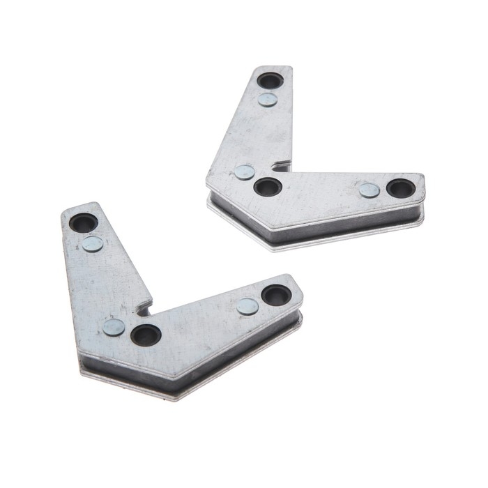 Магнитный угольник для сварки ТУНДРА, 15°/45°/60°/90°/240°, усилие на отрыв 15 кг, 2 шт. Магнитный угольник для сварки ТУНДРА, 15°/45°/60°/90°/240°, усилие на отрыв 15 кг, 2 шт.