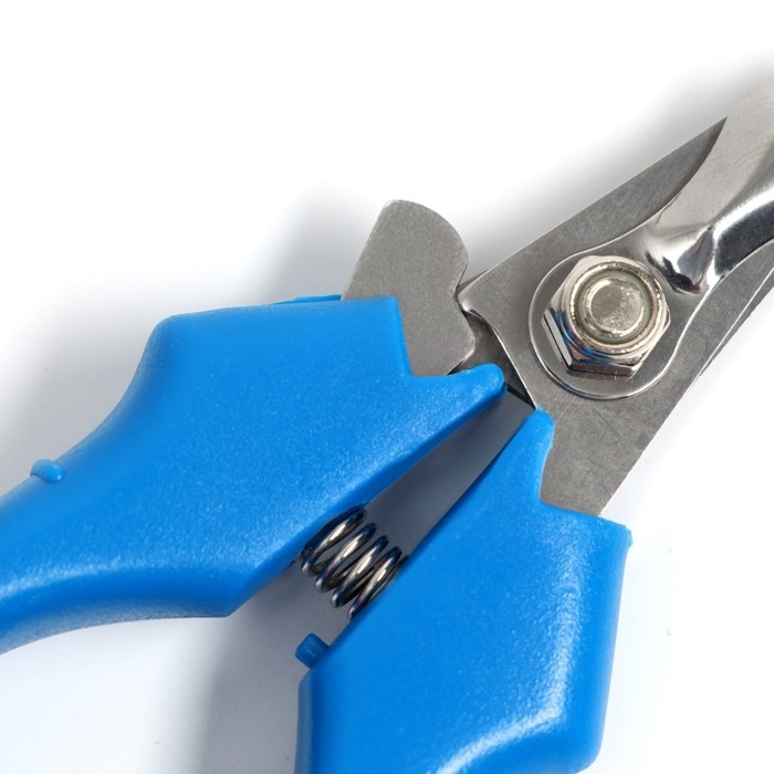 Когтерез боковой малый эконом, 12 х 4,5 х 1,4 см, синий Когтерез боковой малый эконом, 12 х 4,5 х 1,4 см, синий