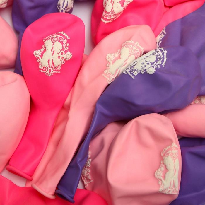 Шар воздушный Шар воздушный "С Днем рождения!", 12 дюйм, латексный, 25 штук, Холодное сердце