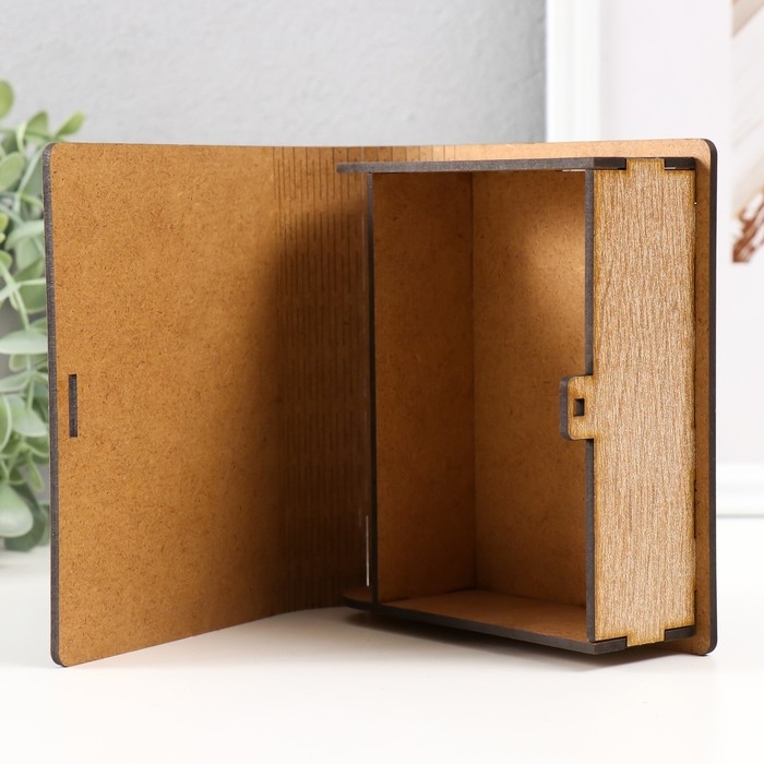 Шкатулка-книга  Шкатулка-книга "Бабочки" 14х12х5 см