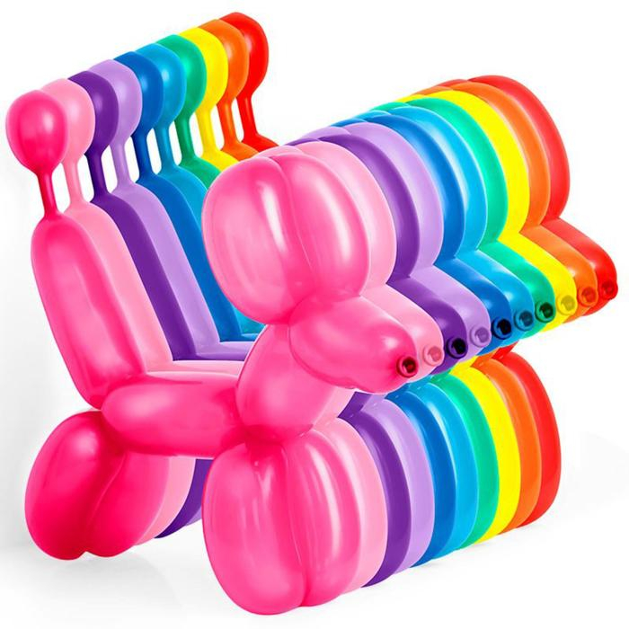 Шар для твистинга 260, пастель, набор 100 шт., цвета МИКС Шар для твистинга 260, пастель, набор 100 шт., цвета МИКС