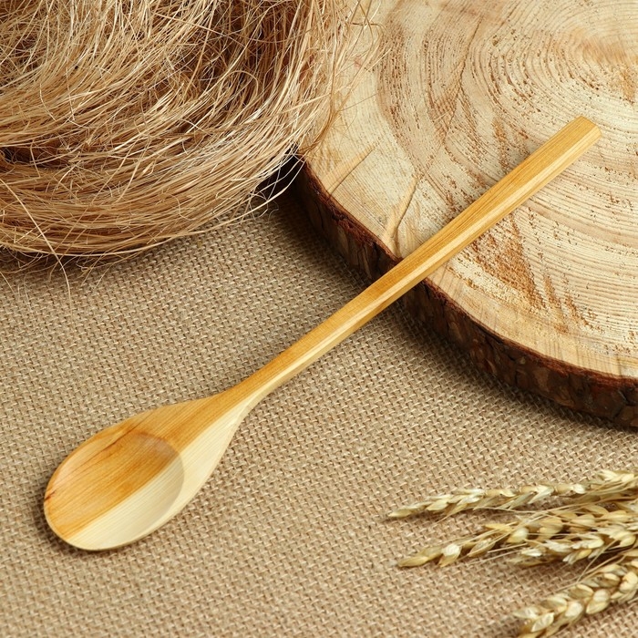 Ложка для сковородки, можжевельник, 26 см, Ложка для сковородки, можжевельник, 26 см,