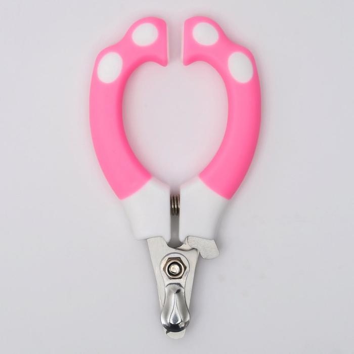 Когтерез боковой Когтерез боковой "Гармония" округлый, отверстие 8 мм, розовый