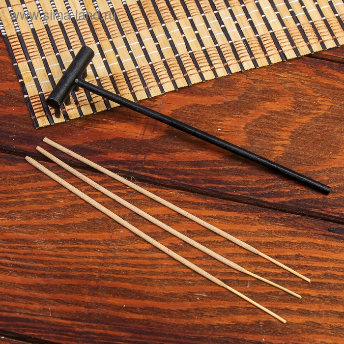 Сад камней Дзен  Сад камней Дзен "Инь-ян" белый, песок белый и чёрный + аромапалочки 3 шт 2,5х15,5х15,5 см