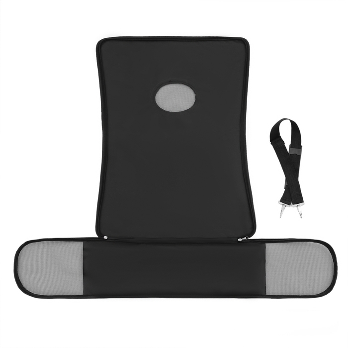 Сумка-переноска каркасная  Сумка-переноска каркасная "Клетка", размер L, 53 х 22 х 29 см, чёрная