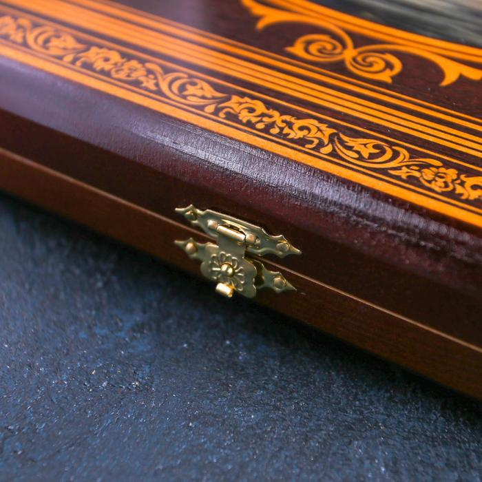 Нарды средние «Рыбалка. Пейзаж» 50 × 50 см Нарды средние «Рыбалка. Пейзаж» 50 × 50 см