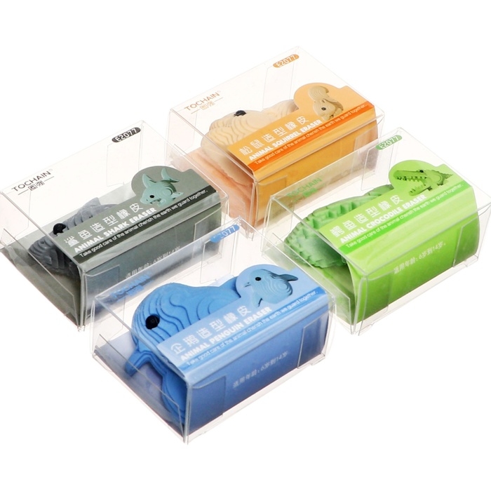 Ластик фигурный Calligrata  Ластик фигурный Calligrata "Зверушки", МИКС