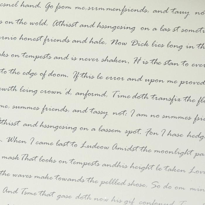 Пленка для цветов  Пленка для цветов "Послание", кремовый, 0,6 х 10 м