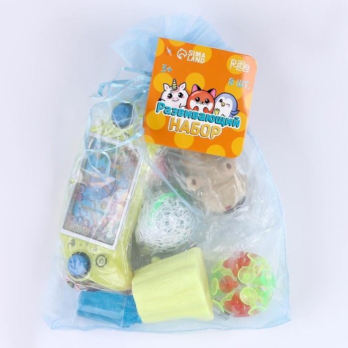 Набор игрушек-антистресс 3 (8 предметов) Набор игрушек-антистресс 3 (8 предметов)