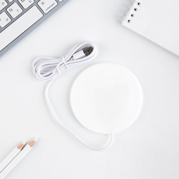 Подставка для кружки USB «Хорошего дня», 10 х 10 см. Подставка для кружки USB «Хорошего дня», 10 х 10 см.