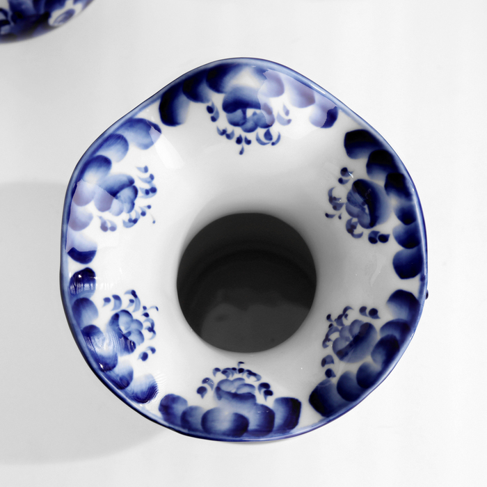 Ваза «Хризантема», 12,5×23,5 см, гжель Ваза «Хризантема», 12,5×23,5 см, гжель