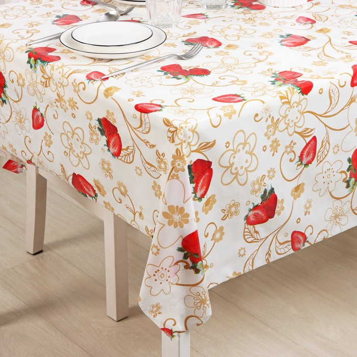 Клеёнка на стол Доляна, ширина 137 см, толщина 0,07 мм, рулон 30 метров Клеёнка на стол Доляна, ширина 137 см, толщина 0,07 мм, рулон 30 метров