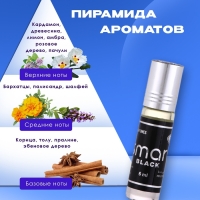 Духи масляные мужские Smart Black, 6 мл