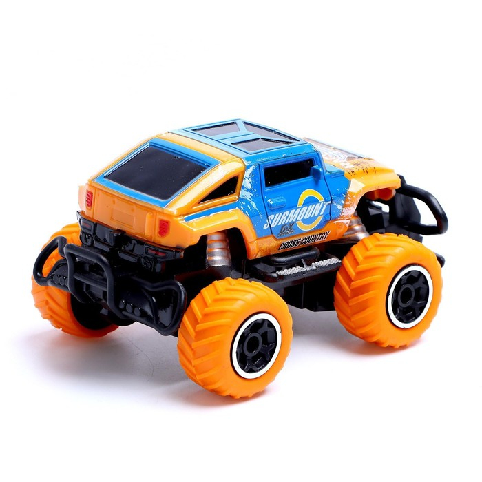 Джип радиоуправляемый «Граффити», работает от батареек, цвет оранжевый Джип радиоуправляемый «Граффити», работает от батареек, цвет оранжевый