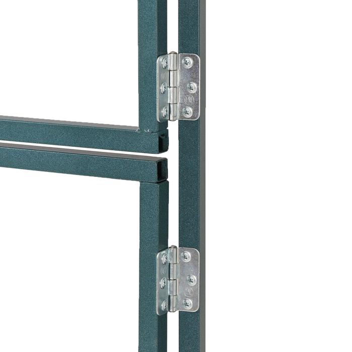 Теплица (каркас), 4 × 3 × 2 м, металл, профиль 20 × 20 мм, шаг дуги 1 м, без поликарбоната Теплица (каркас), 4 × 3 × 2 м, металл, профиль 20 × 20 мм, шаг дуги 1 м, без поликарбоната