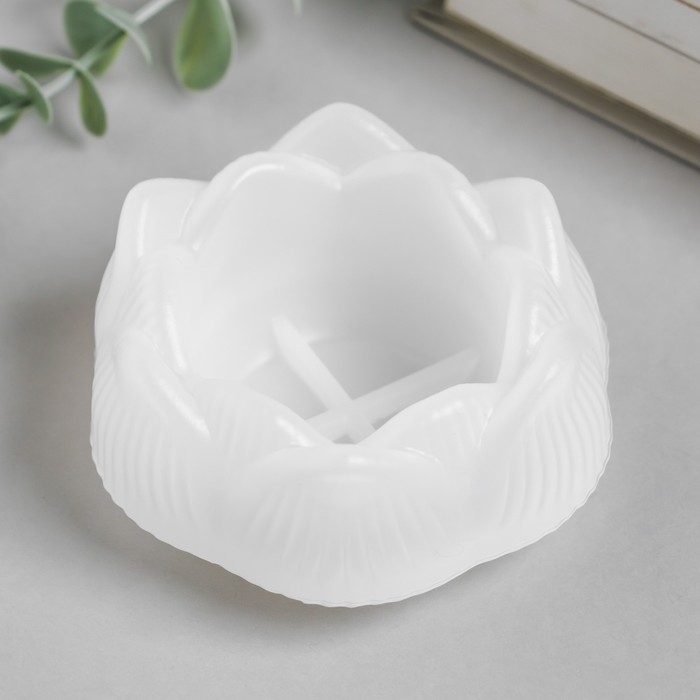 Молд силикон Молд силикон "Подсвечник бутон" 9х9х4,5 см