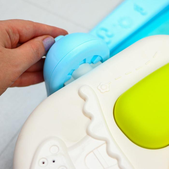 Развивающий коврик «Жирафик», с пианино, голубой Развивающий коврик «Жирафик», с пианино, голубой