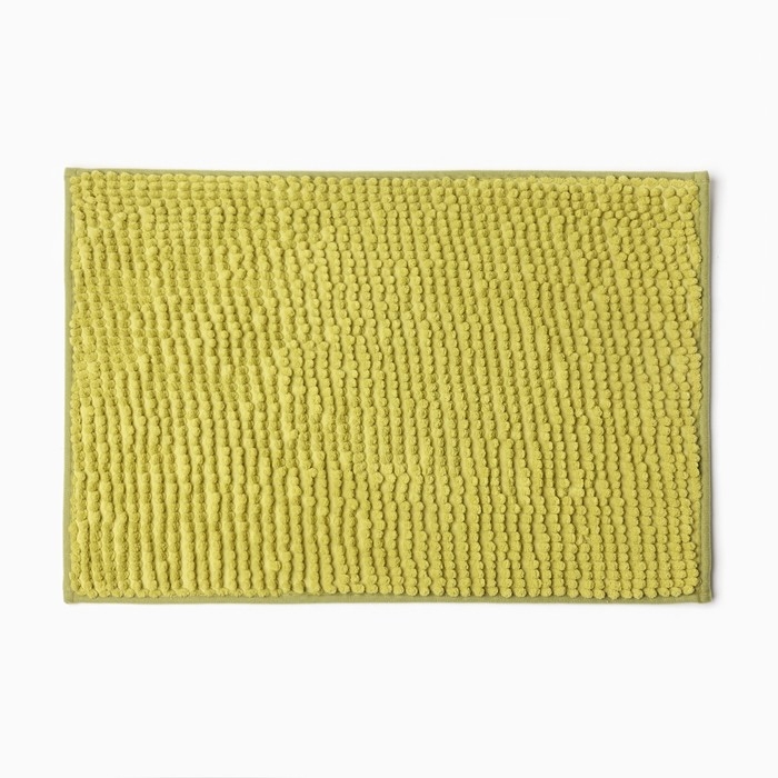 Коврик для ванной Этель Букли цвет зеленый, 38х58 см Коврик для ванной Этель Букли цвет зеленый, 38х58 см