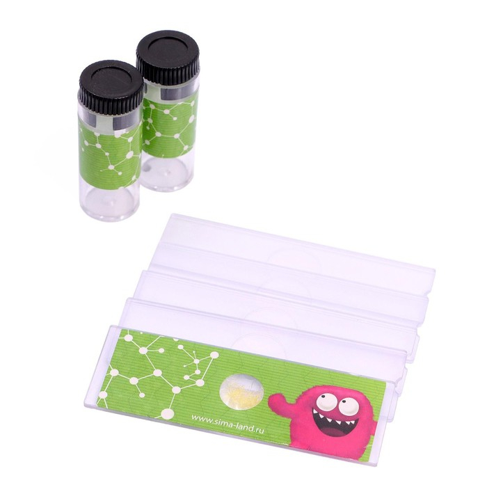 Микроскоп «Юный биолог», кратность увеличения x450, x200, x100, с подсветкой Микроскоп «Юный биолог», кратность увеличения x450, x200, x100, с подсветкой