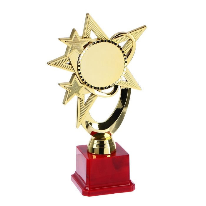 Наградная фигура «Звезда» B, подставка пластик красная, 21 х 12 х 7,5 см Наградная фигура «Звезда» B, подставка пластик красная, 21 х 12 х 7,5 см