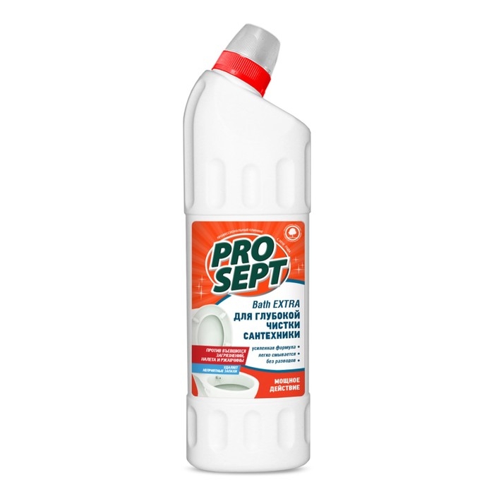 Чистящее средство для сантехники Prosept Bath Extra, концентрат, 1 л Чистящее средство для сантехники Prosept Bath Extra, концентрат, 1 л