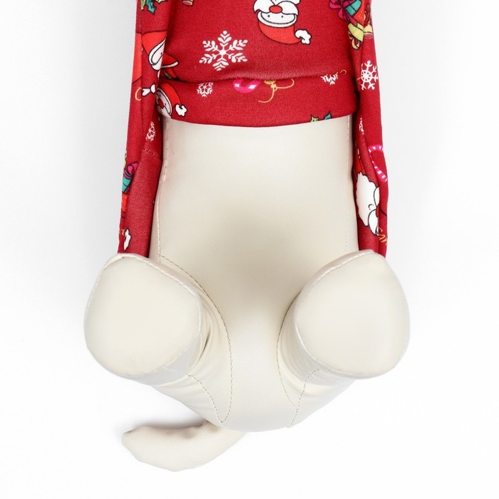 Новый год. Кофта новогодняя для животных  Новый год. Кофта новогодняя для животных "Подарки", размер L, красный (ДС 35, ОГ 45 см)